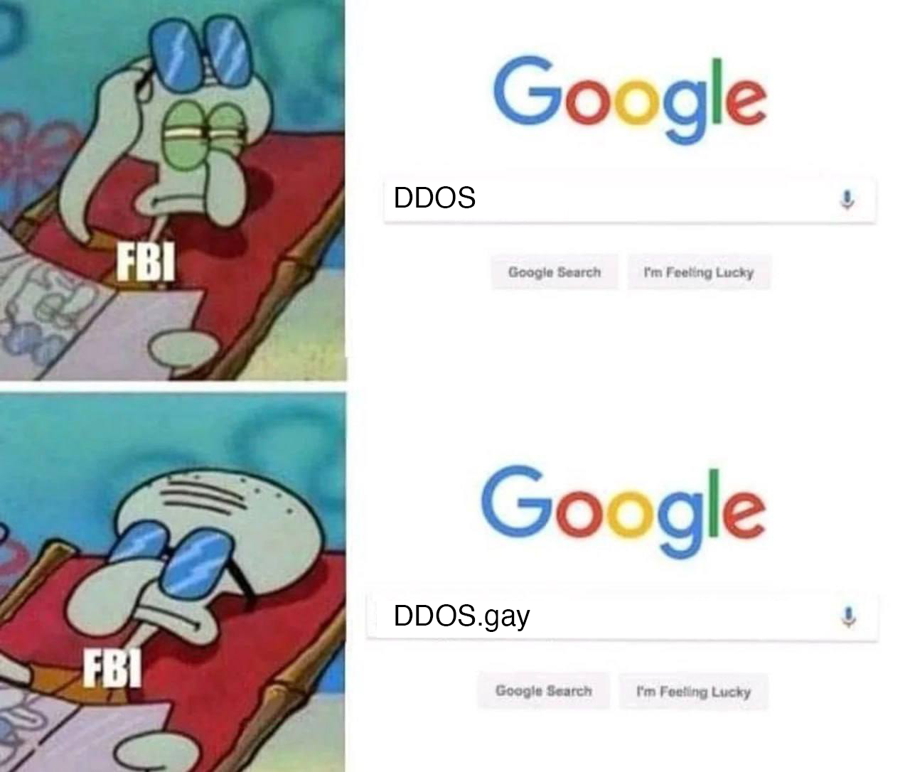 DDoSing is GAY